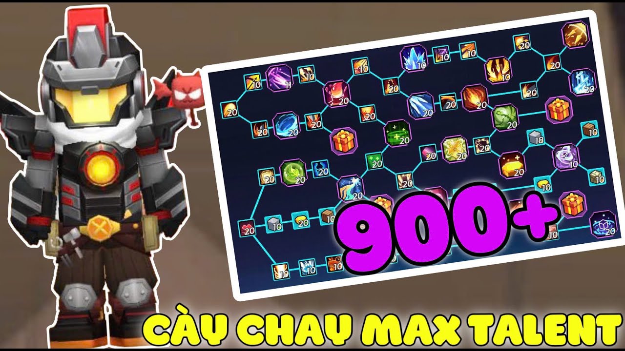 (Blockman Go) Bedwars: Tôi Bất Ngờ Khi Rì Viu Siêu Phẩm Cày Chay Max Talent 900+ Bá Đạo Đấu Rank