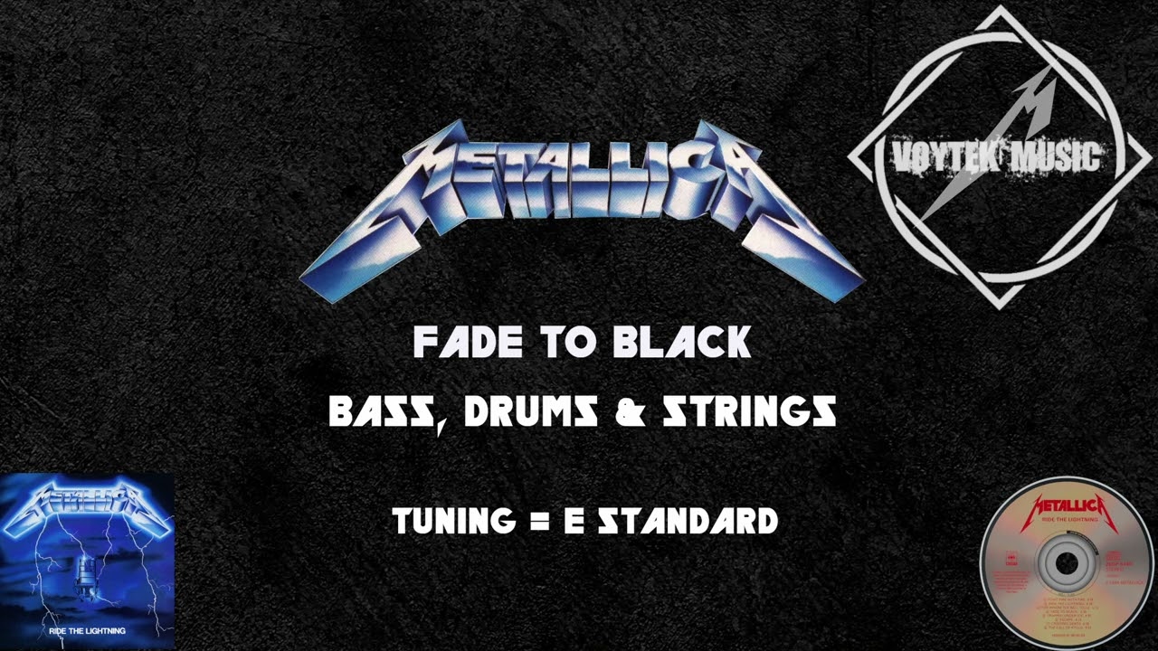 Metallica - Fade To Black - Bass, Drums & Strings - MIDI Backing Track #backingtrack  #metallica