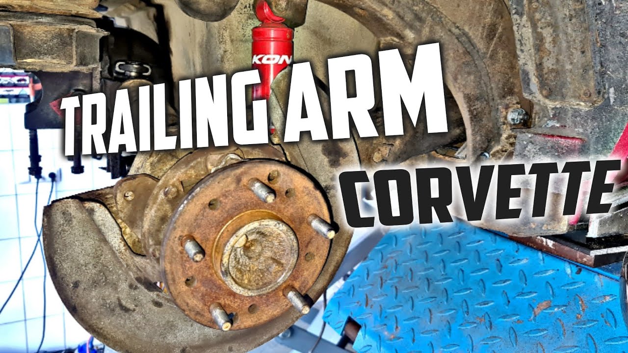 RADLAGER wechseln Corvette C3 trailing arm Part1