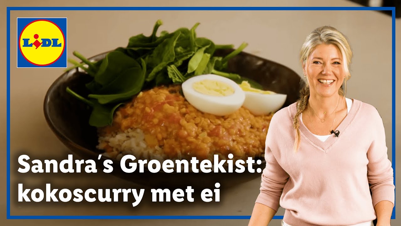Sandra's Groentekist | Kokoscurry met ei