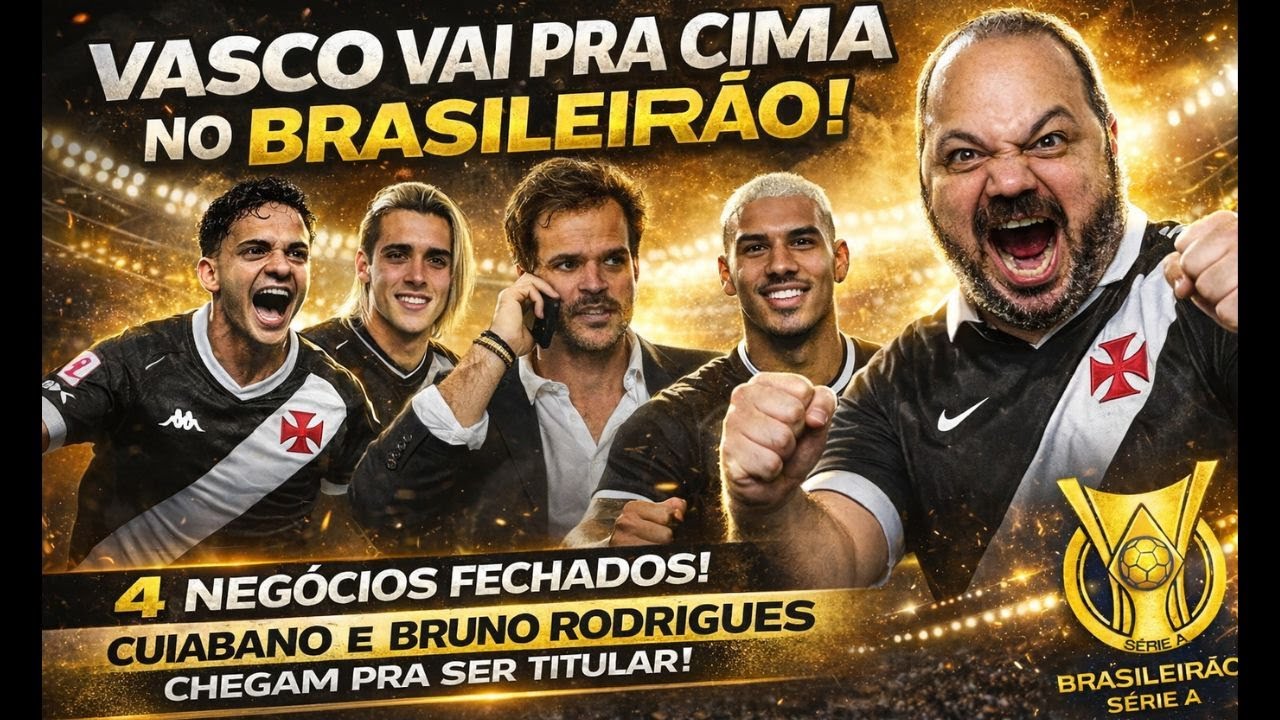 PROTAGONISMO! VASCO FAZ INVESTIMENTO PESADO, AVANÇA POR CRAQUE, ENCAMINHA ATACANTE E CONFIRMA SAÍDA!