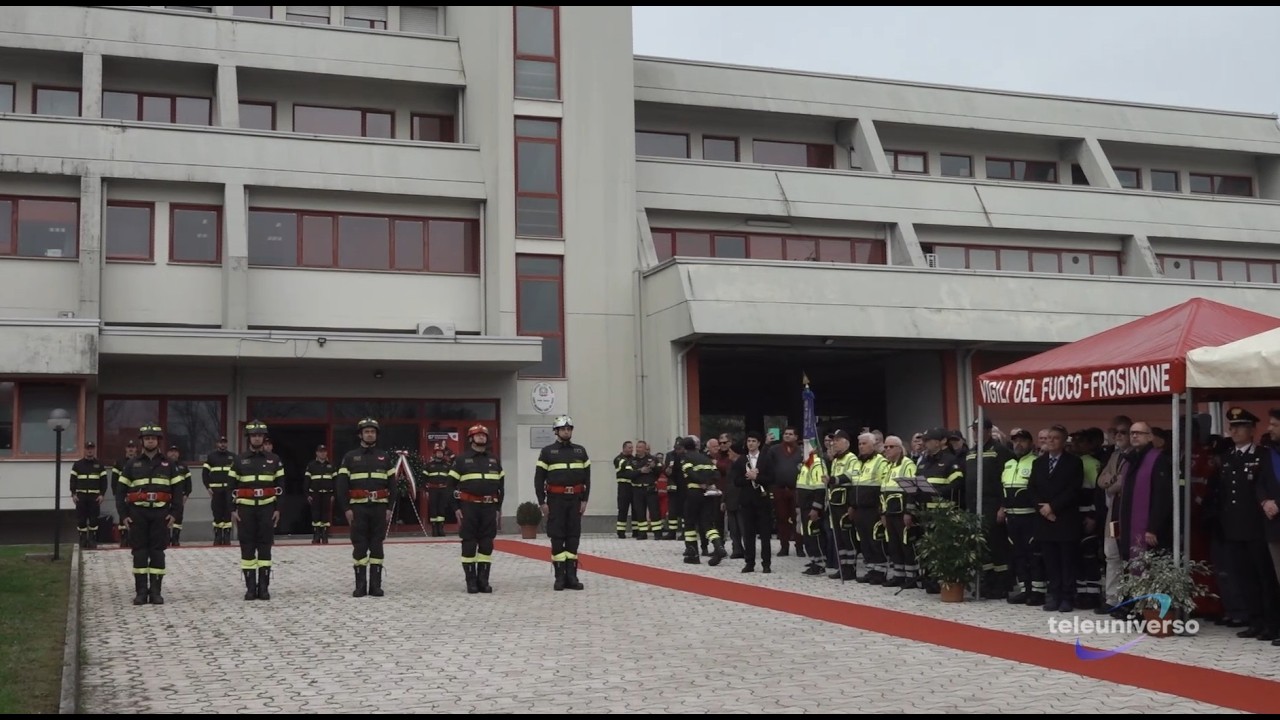FROSINONE: Festa Fondazione Vigili del Fuoco del 27-02-2026