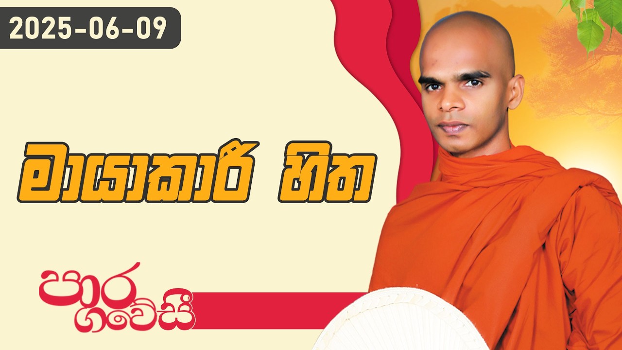 මායාකාරී හිත | පාර ගවේසී දේශනා මාලාව | 2025.06.09