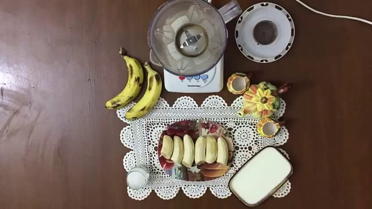Banana flavoured yoghurt recipe