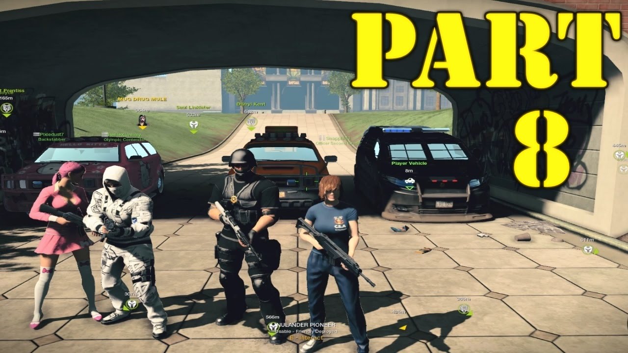 The FGN Crew Plays: APB Reloaded Part 8 - The VIP Lockdown (PC)