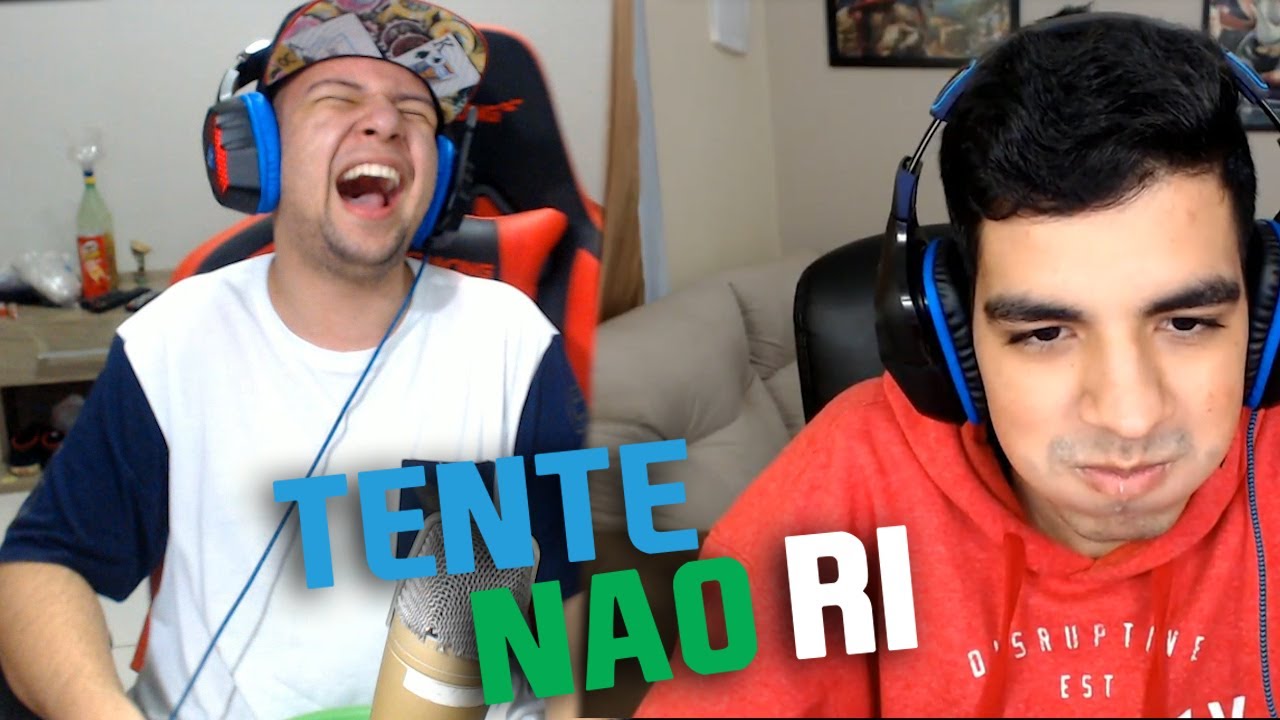 DESAFIO TENTE NÃO RI com KONDPOOP ft.AUGUXTO!!!