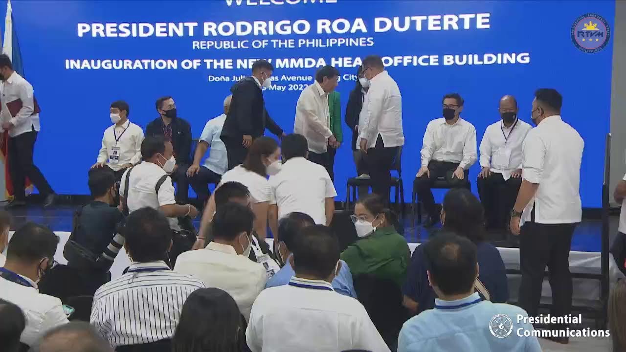 Inauguration of the New MMDA Head Office Building 5/23/2022