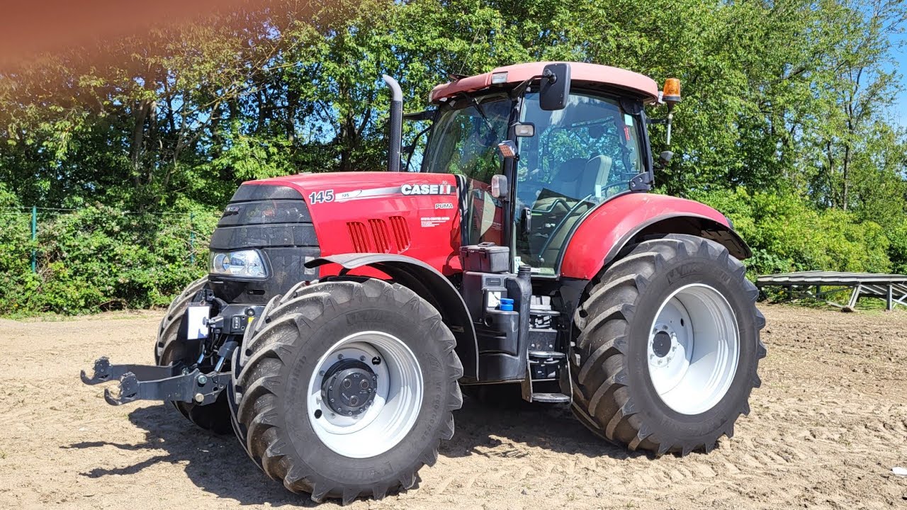 Traktor Case Puma 145 CVX 2012 2470h AdBlue ISOBUS Germany