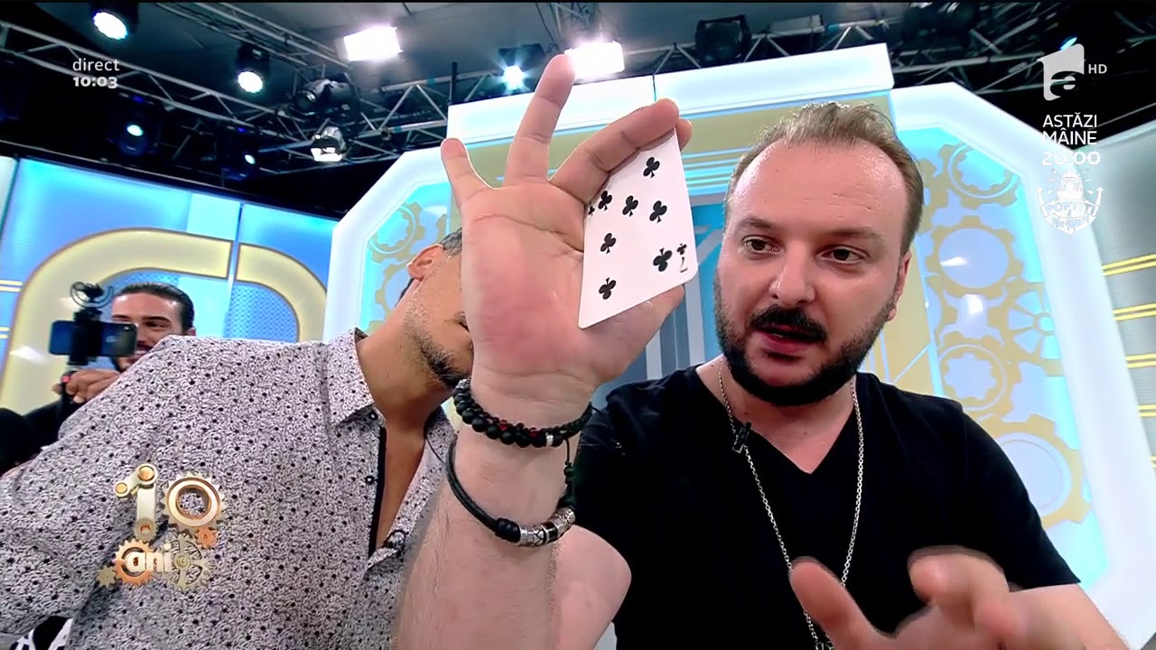 Magicianul Simion R. Ştefan, noi trucuri de magie, la Neatza