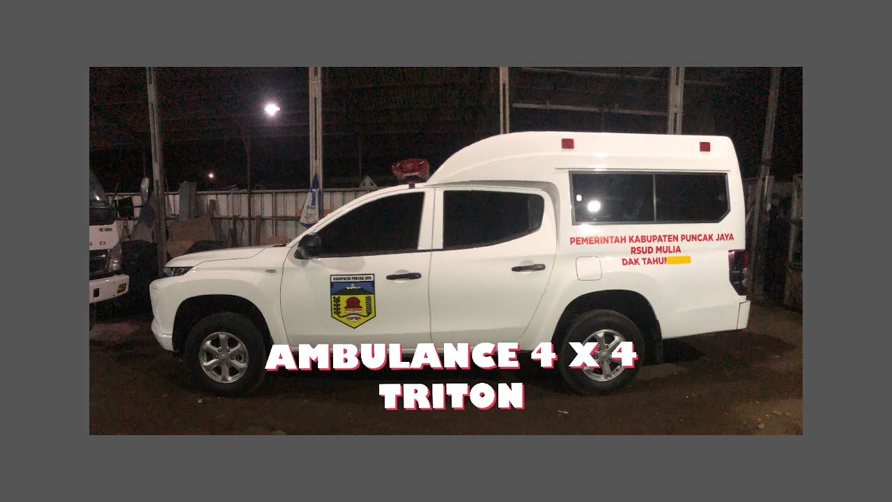 AMBULANCE OFF ROAD 4 x 4 MITSUBISHI TRITON