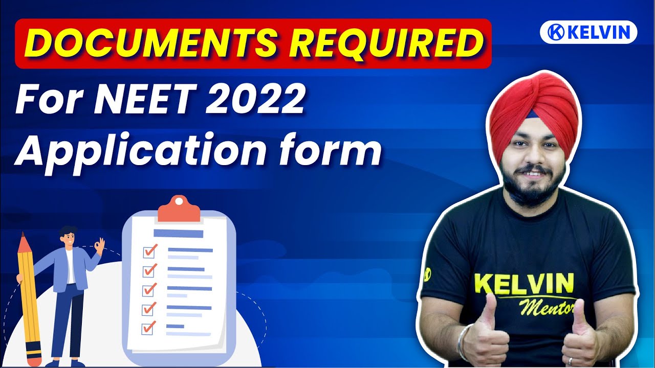 Documents Required for NEET 2022 Application Form. DONT MISS before filing up the form.