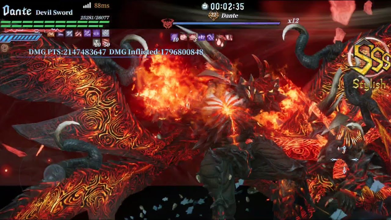 Blindly Testing Out SS+ Devil Sword Dante in HAH-S Boss Hunt Bounty Hunter Mode