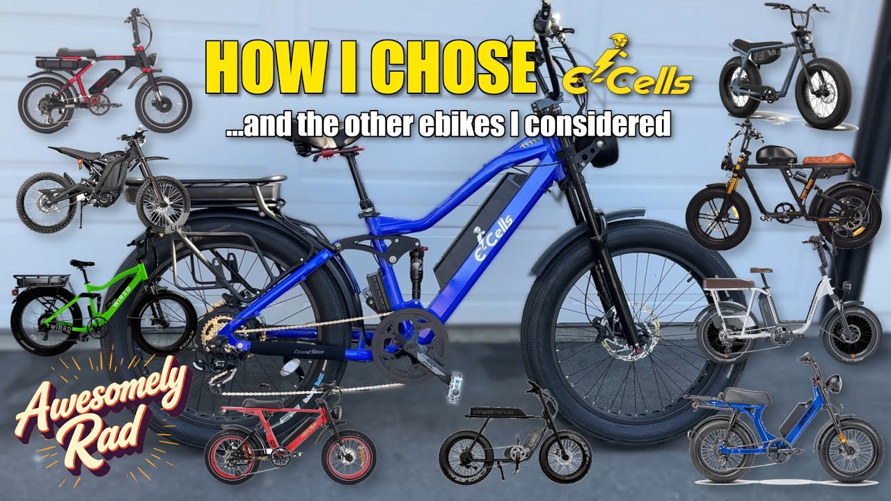 How I chose the Ecells Dual Star as my FIRST EBIKE (and the other bikes I considered along the way)