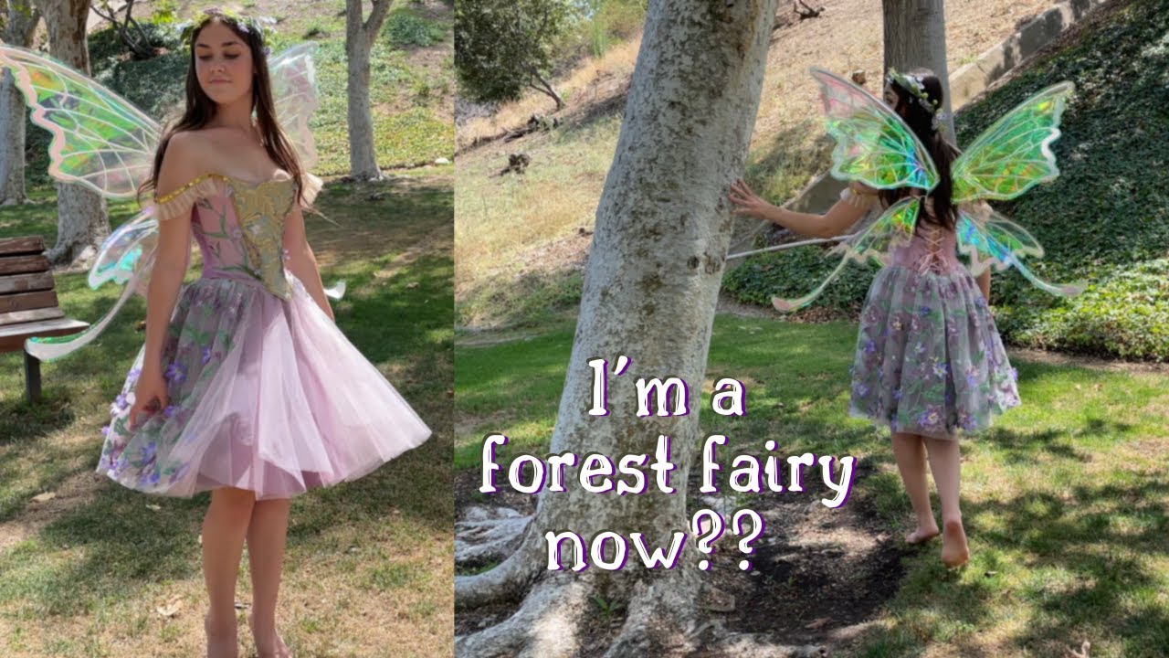 Я сшила платье лесной феи! | Косплей костюма DY Fairycore