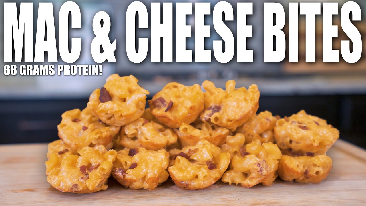BODYBUILDING MAC & CHEESE BITES | Easy High Protein Anabolic Recipe!