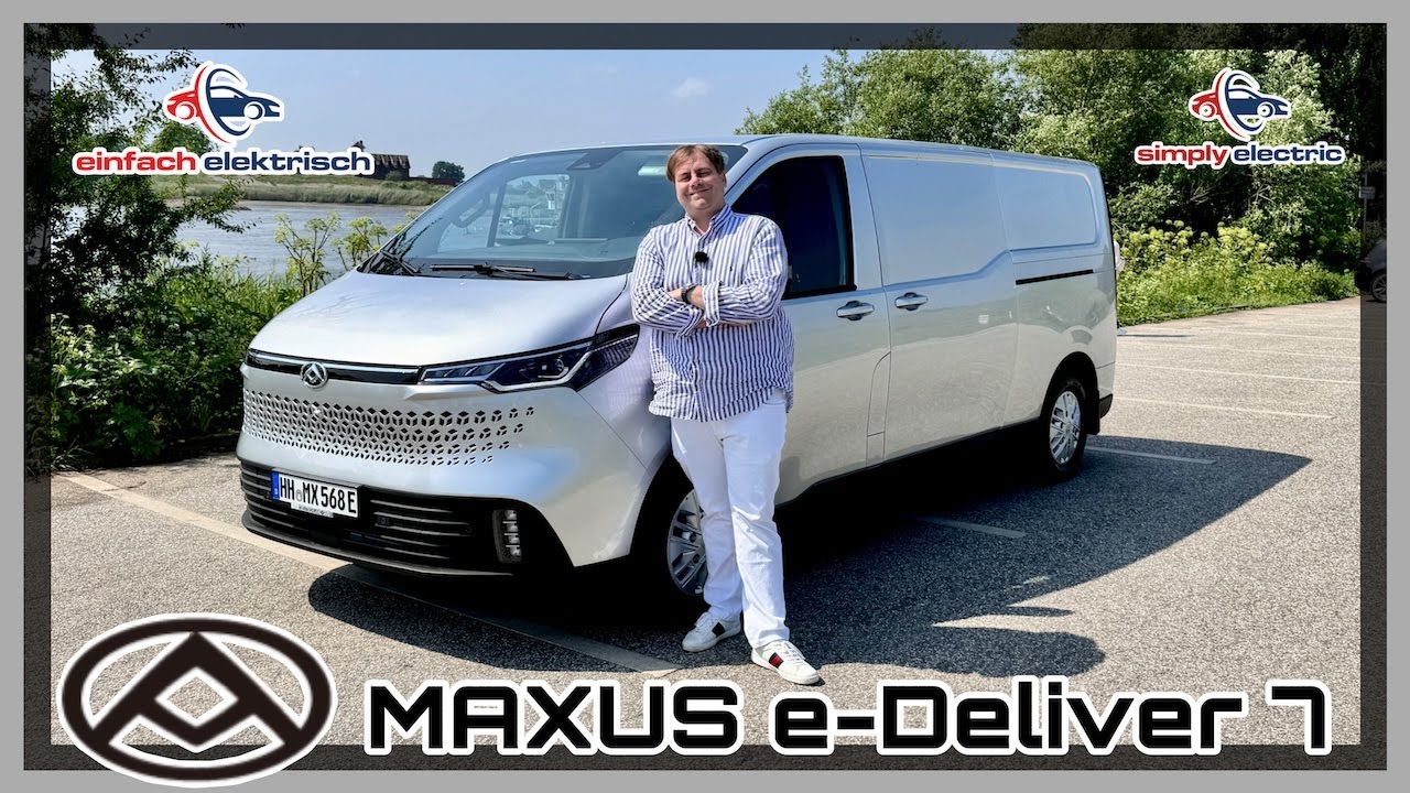 Maxus e Deliver 7 revolutionizes the electric van⁉️