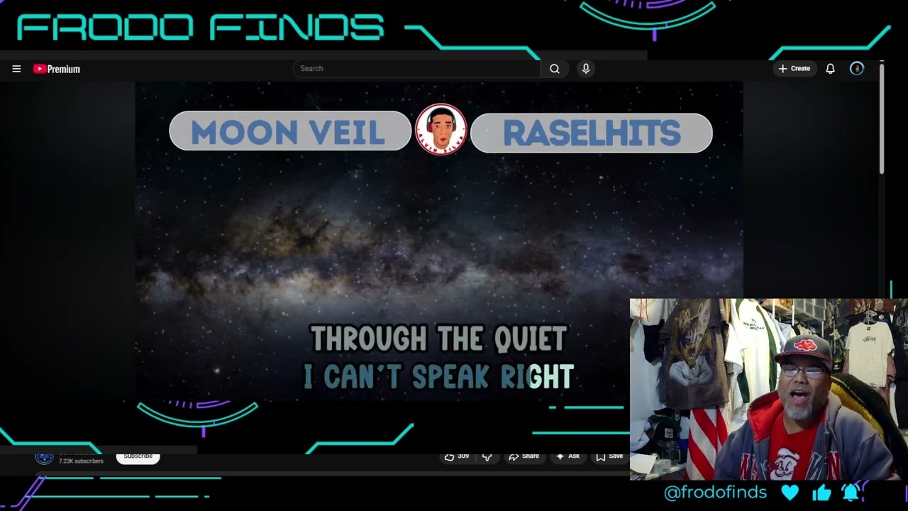 OBS testing - Moon Veil Karaoke VST plugin