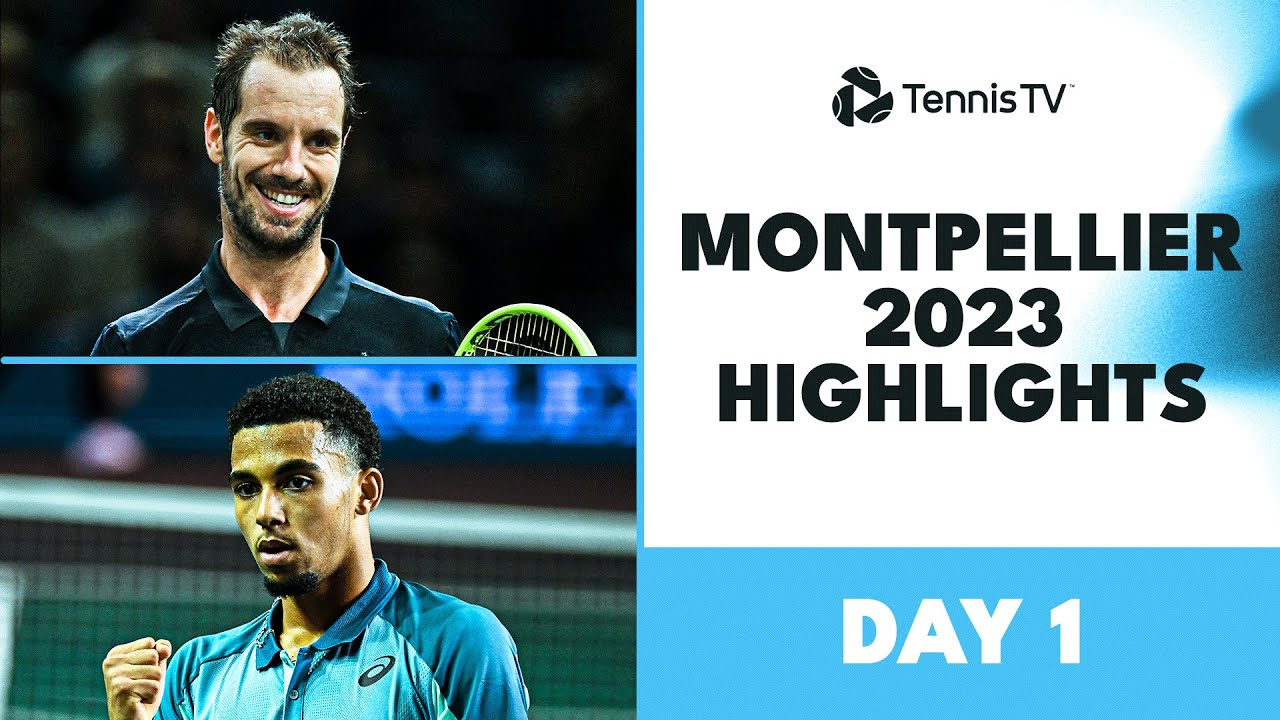 Gasquet Takes On Fils, Basilashvili Battles Lestienne | Montpellier 2023 Day 1 Highlights