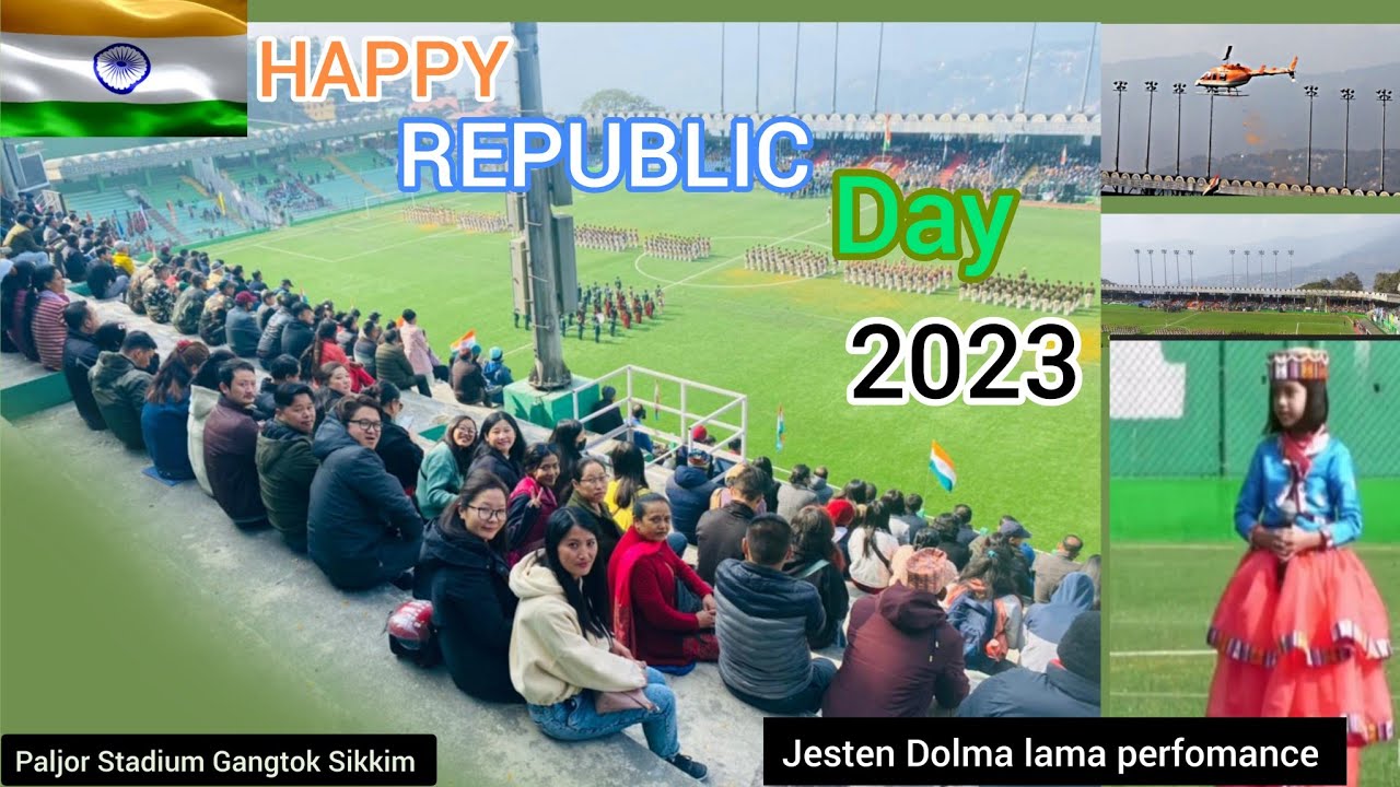 Jesten Dolma lama performances / Republic day🇮🇳 / Celebrate / Paljor Stadium Gangtok Sikkim