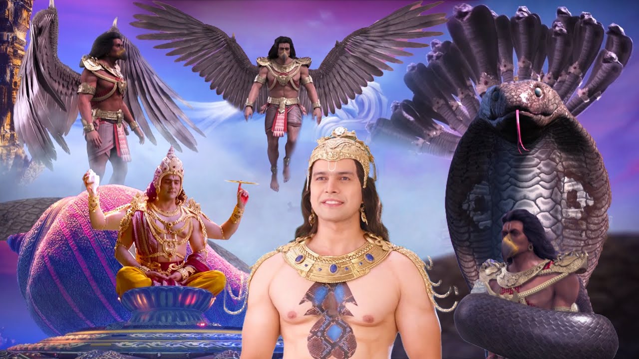 जब शेषनाग के साथ गरुड़ का युद्ध  हुआ वैकुण्ठ लोक में || Dharm Yoddha Garud || Full Episode