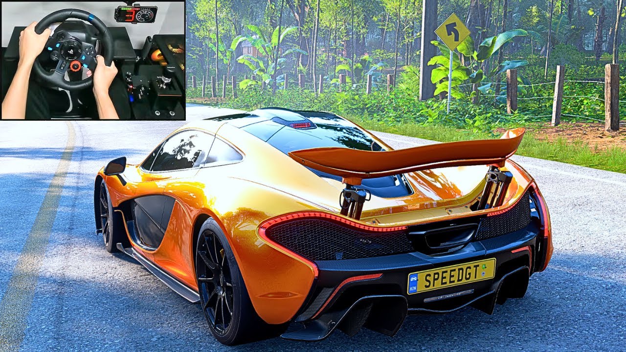 1.277hp McLaren P1 | Forza Horizon 5 | Logitech G29 Gameplay