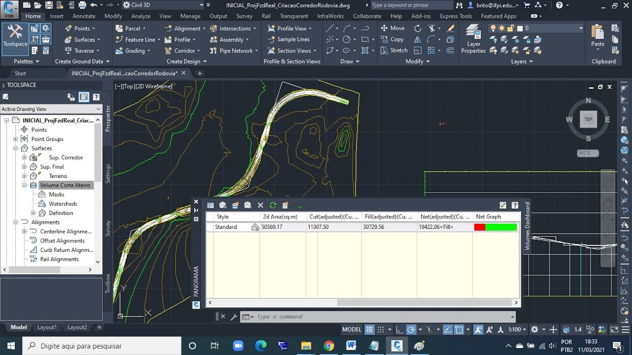 IAE II C3D - VeideoAula09 - Criação e visualização de corredor