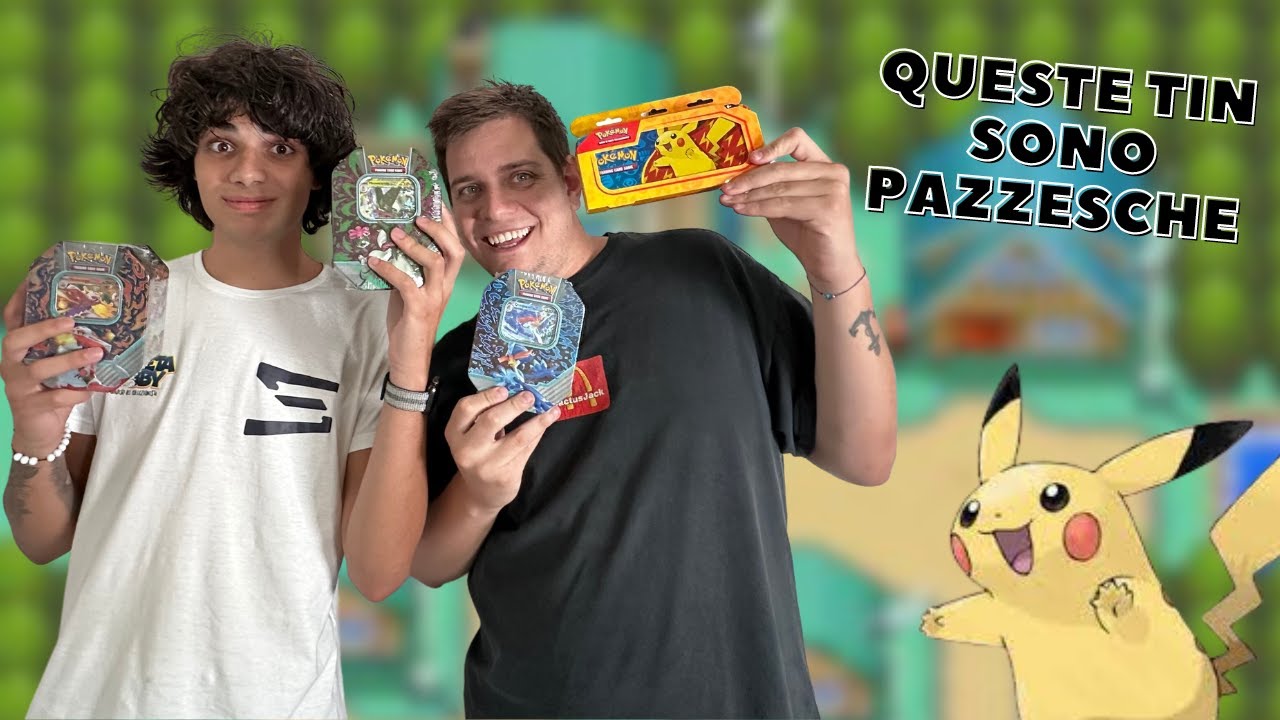APRIAMO LE TIN SET DI SKELEDIRGE EX, QUAQUAVA EX, MEOWSCARADA EX