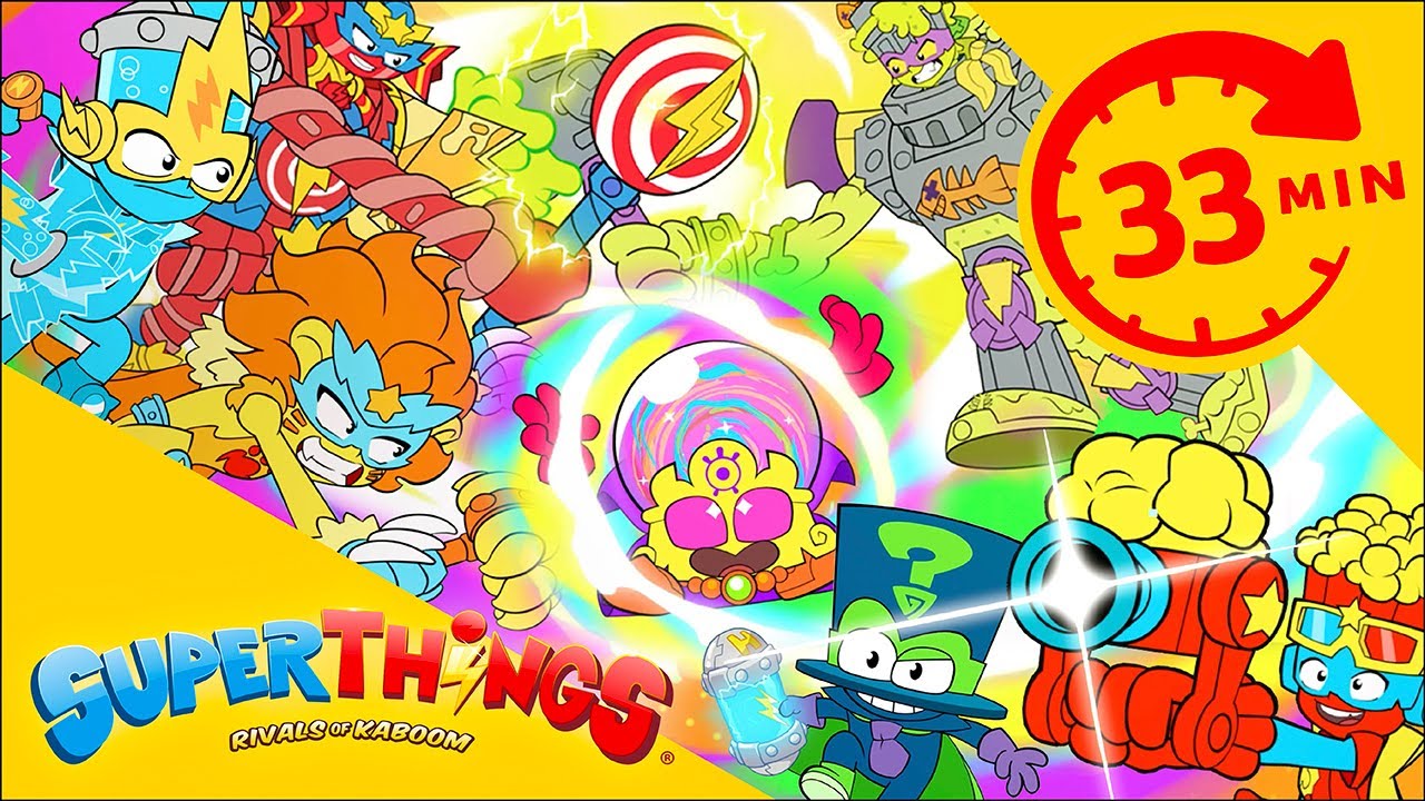 EPISODIOS SUPERTHINGS ⚡ Neon Power 🔋 Temporada completa 💥 | Serie de DIBUJOS para NIÑOS