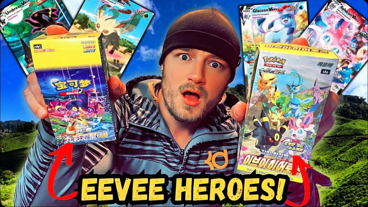 Opening Pokemon Eevee Heroes In Chinese and Korean!