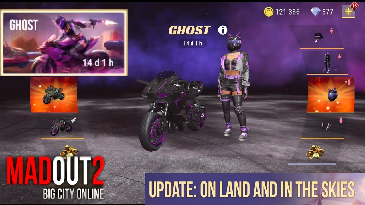 MadOut2: New Update Kawasaki Motorcycle | Helicopter | New Character @madout_official