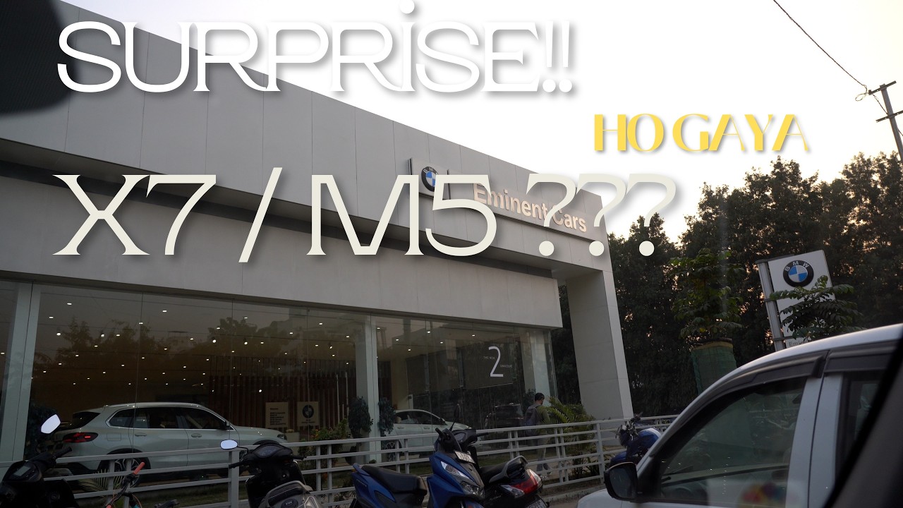 Dream Cars Day! BMW Showroom Visit | X7 & M5 Beast Mode