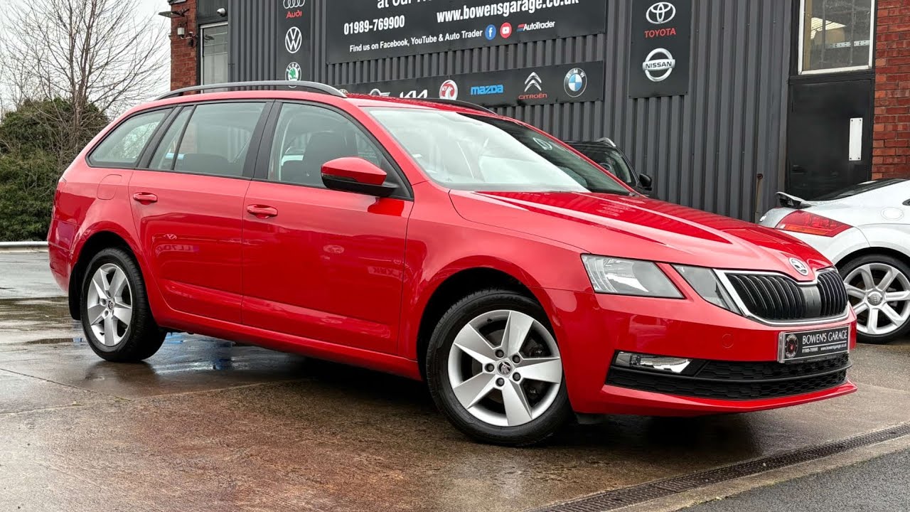 2017 (67) Skoda Octavia SE 1.4 TSi DSG 5Dr in Corrida Red. 29k Miles. 2 Owners. CAR PLAY. £13,000