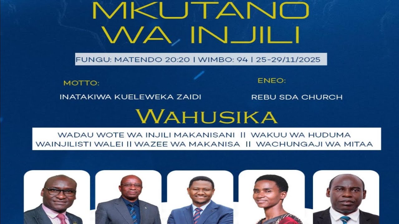 UFUNGUZI MKUTANO WA INJILI (NMF)