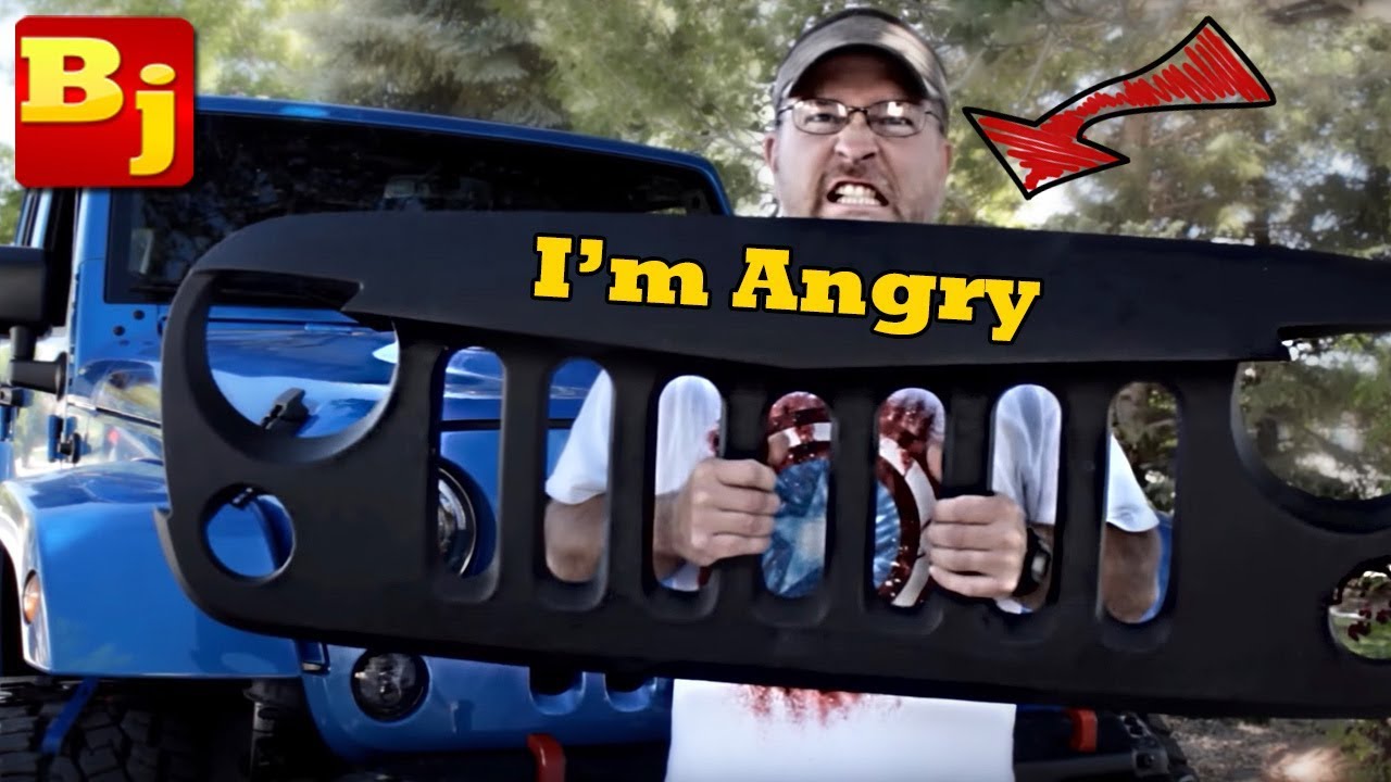 How to Install Jeep JK Angry Grill