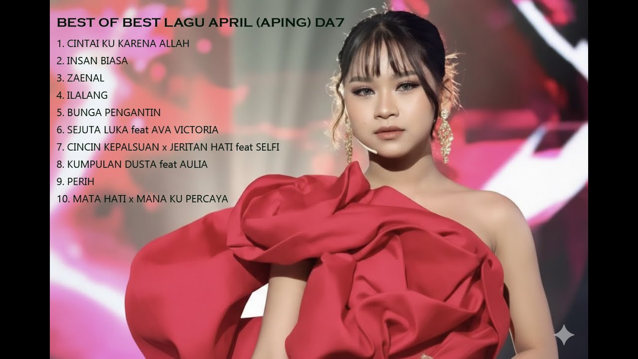 Lagu Terbaik April Sukses Bikin Panggung DA 7 Bergetar! part 1