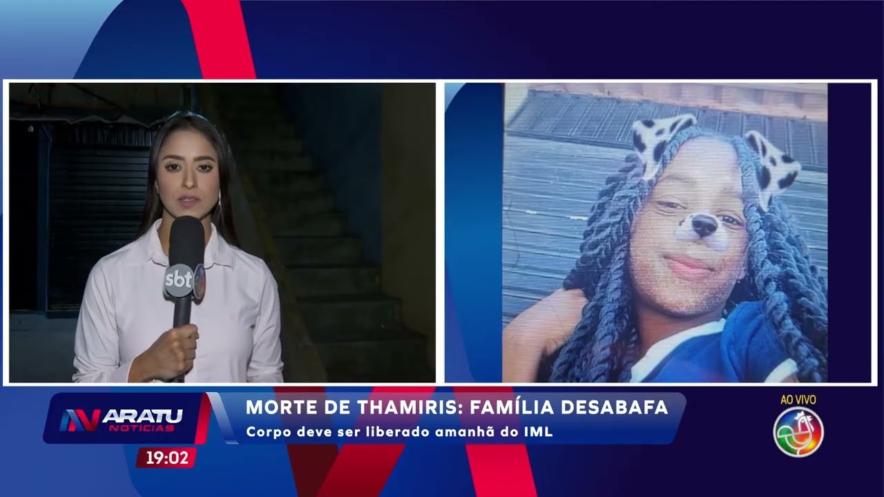 Morte de Thamiris: Família desabafa | ARATU NOTÍCIAS | TV ARATU