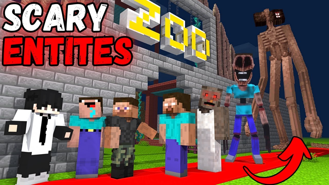 Taking SIREN HEAD To MINECRAFT ZOO😨!!