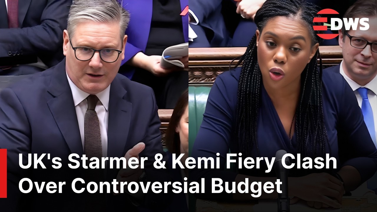 HEATED DEBATE: UK's Keir Starmer & Kemi Badenoch Fiery Clash Over Controversial Budget | AC1E