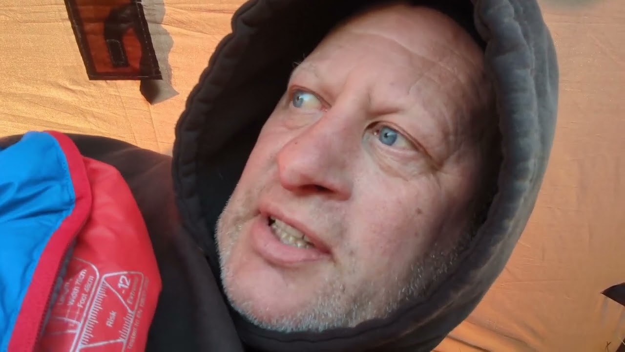 13 Weeks PO TKR tarp and bivvy camp part 2 #tarp #bivvy #kneereplace #wildcamping