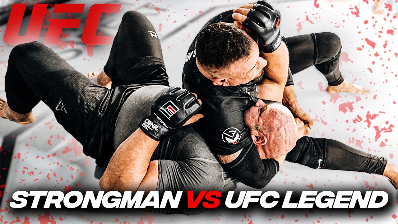 STRONGMAN VS UFC LEGEND FRANK MIR