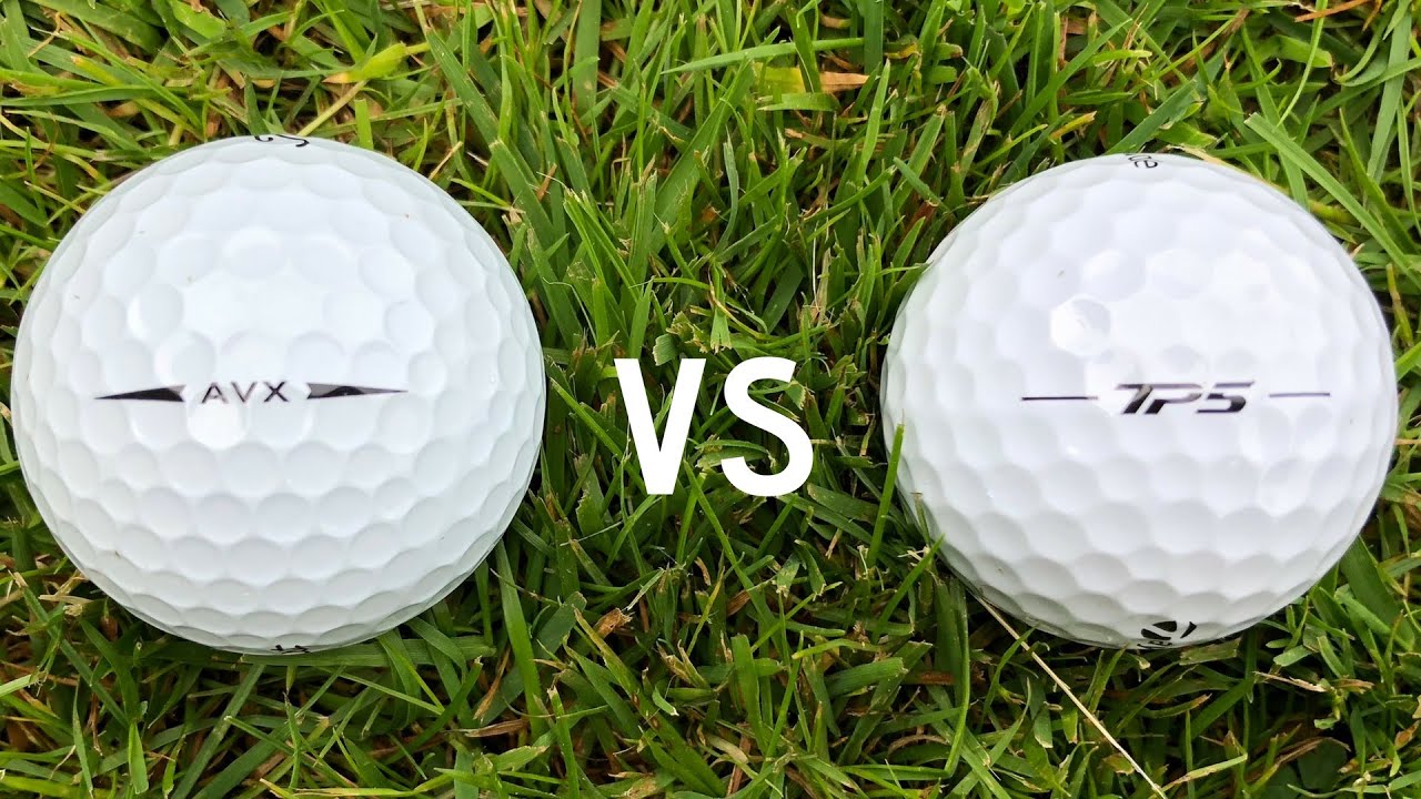Titleist AVX vs Taylormade TP5  - Low Spin Golf Ball Face-Off !!!