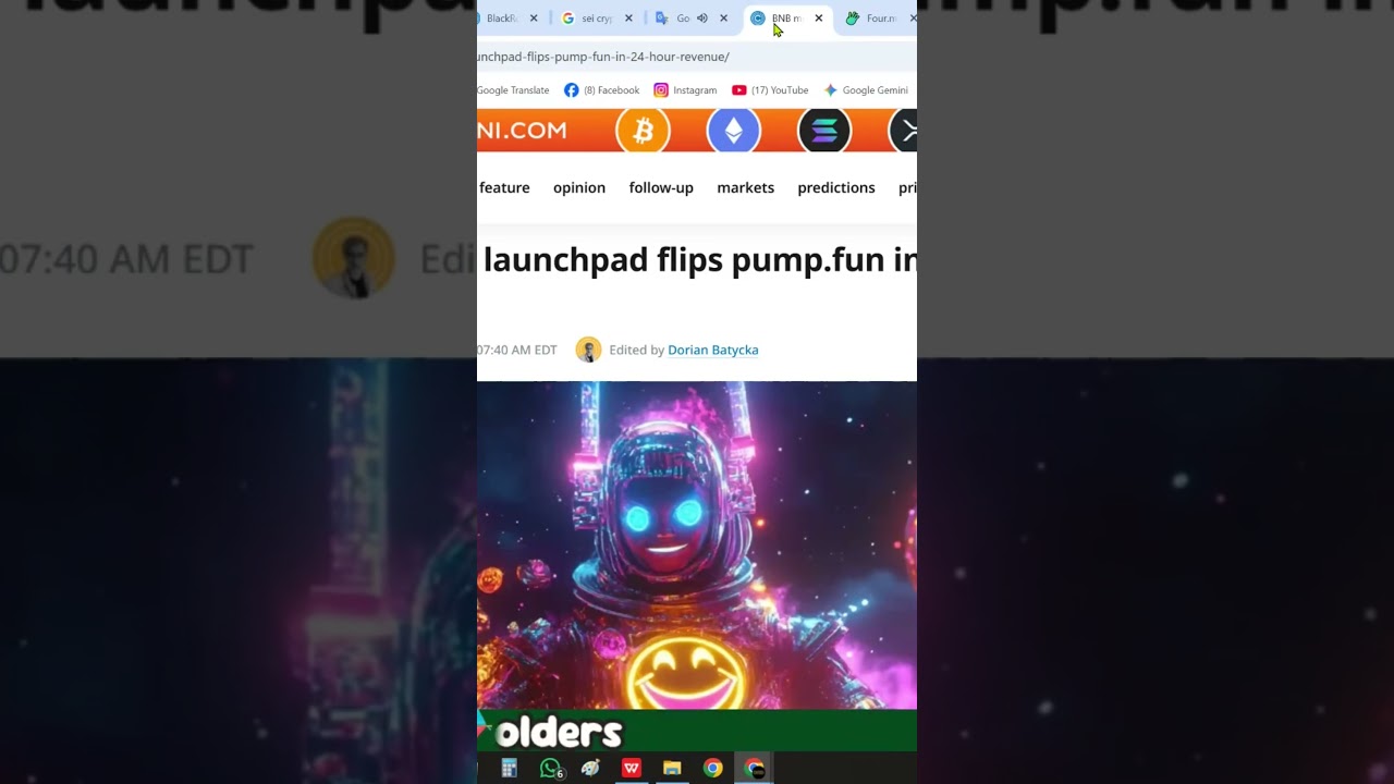 BNB Chain FLIPS Solana in Memecoin?! Four.Meme beats Pump.fun