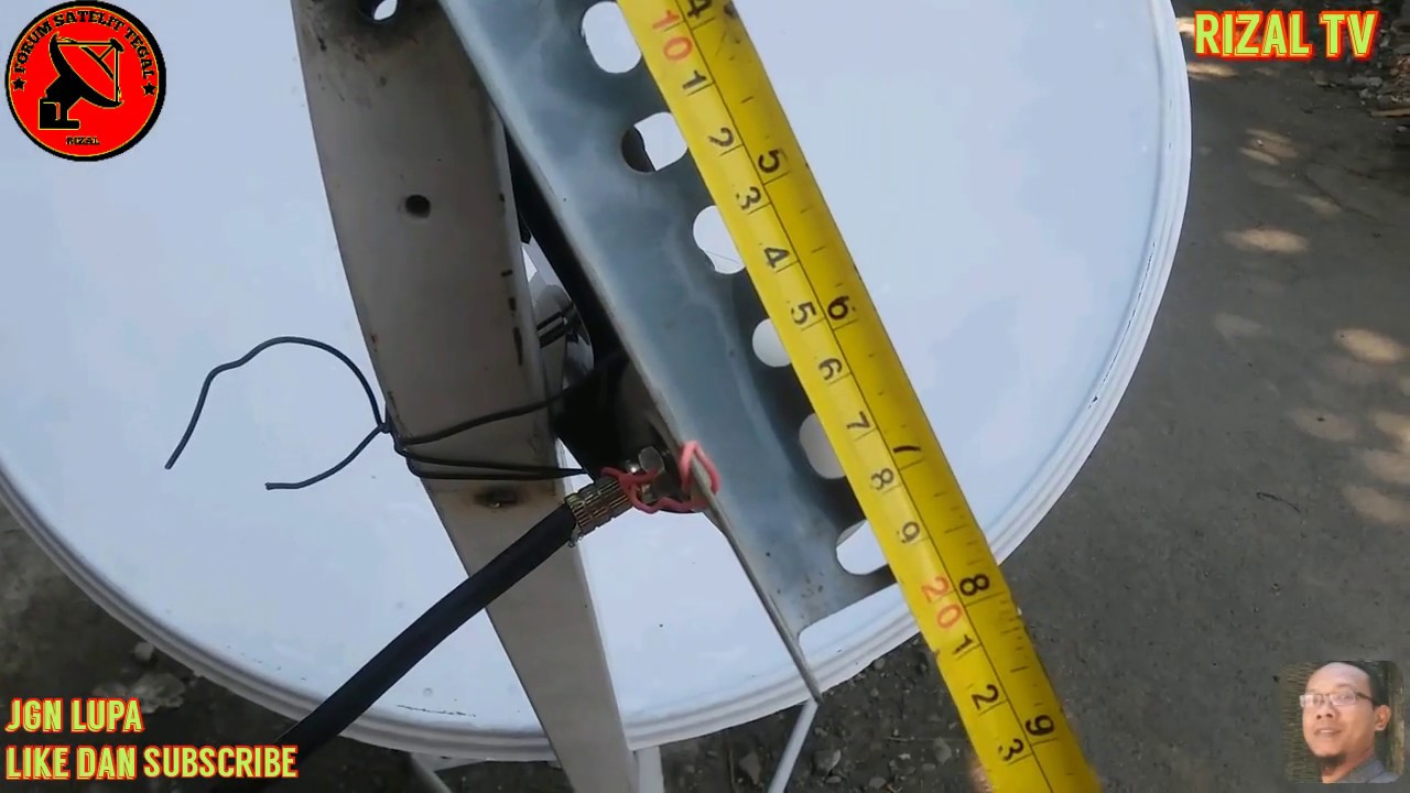 Lock SES 9 Measat 3 ku dan chinasat 11 3 lnb dalam satu dish.