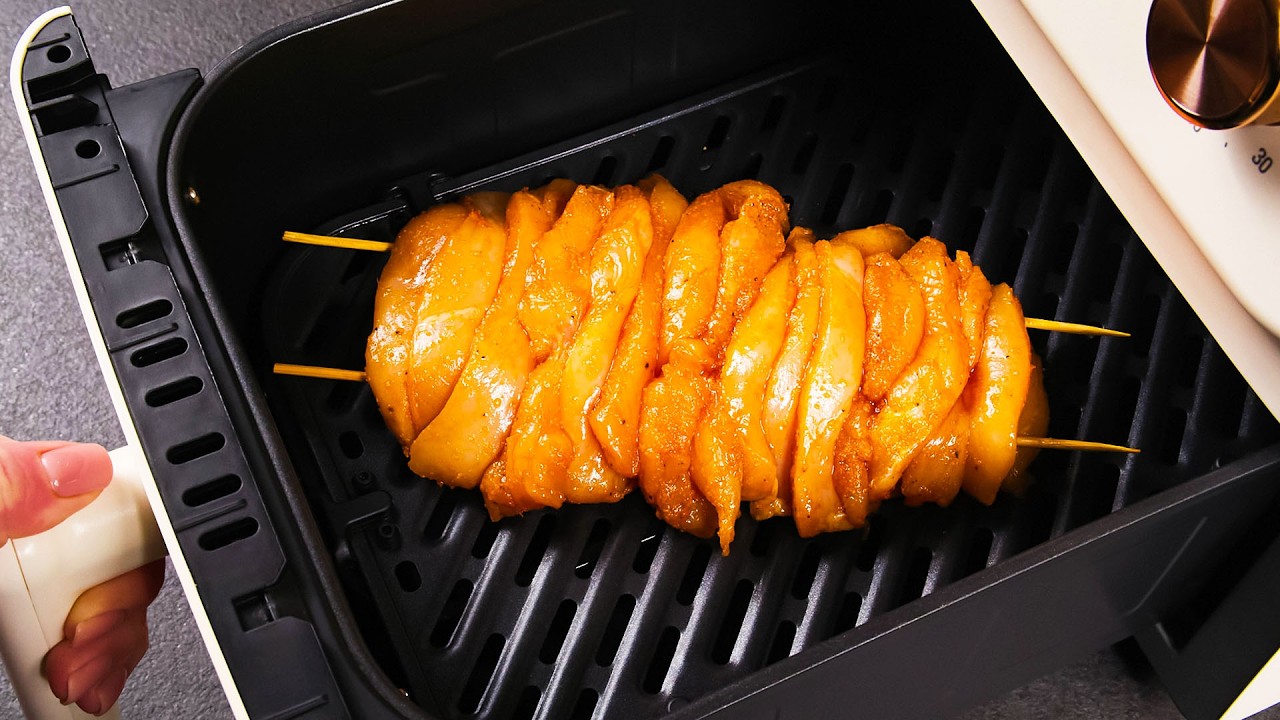 3 Air Fryer Chicken Tricks Everyone’s Using! So Juicy, So Easy – I Make Them on Repeat!