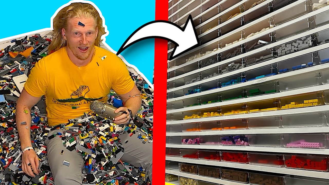 The Best Way to Organize LEGO Bricks!