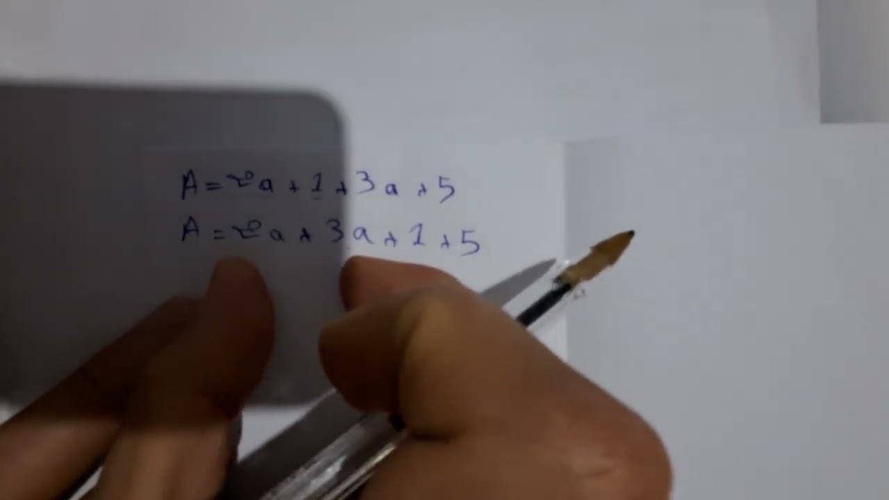 الحساب الحرفي ببساطة🔥 Calcul littéral 🤗