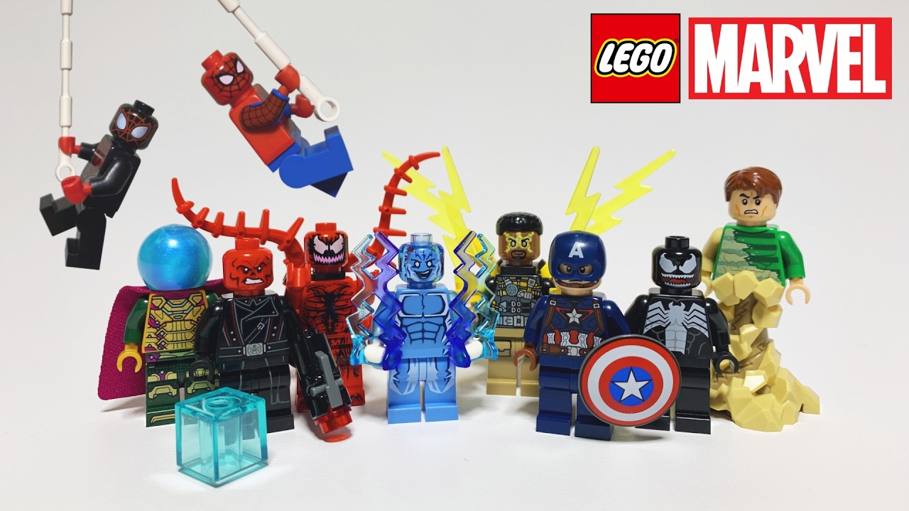Spider-Man Minifigure Battle【LEGO StopMotion】