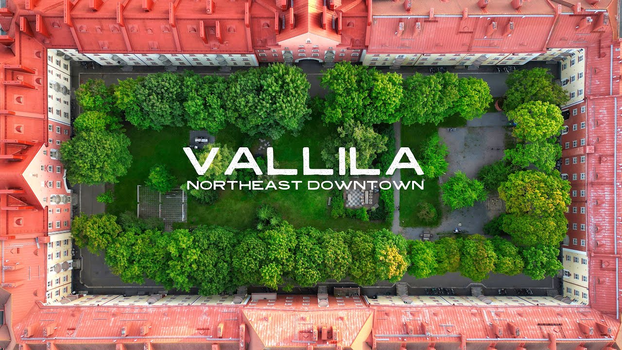 Vallila - Helsinki Aerials Drone 4K