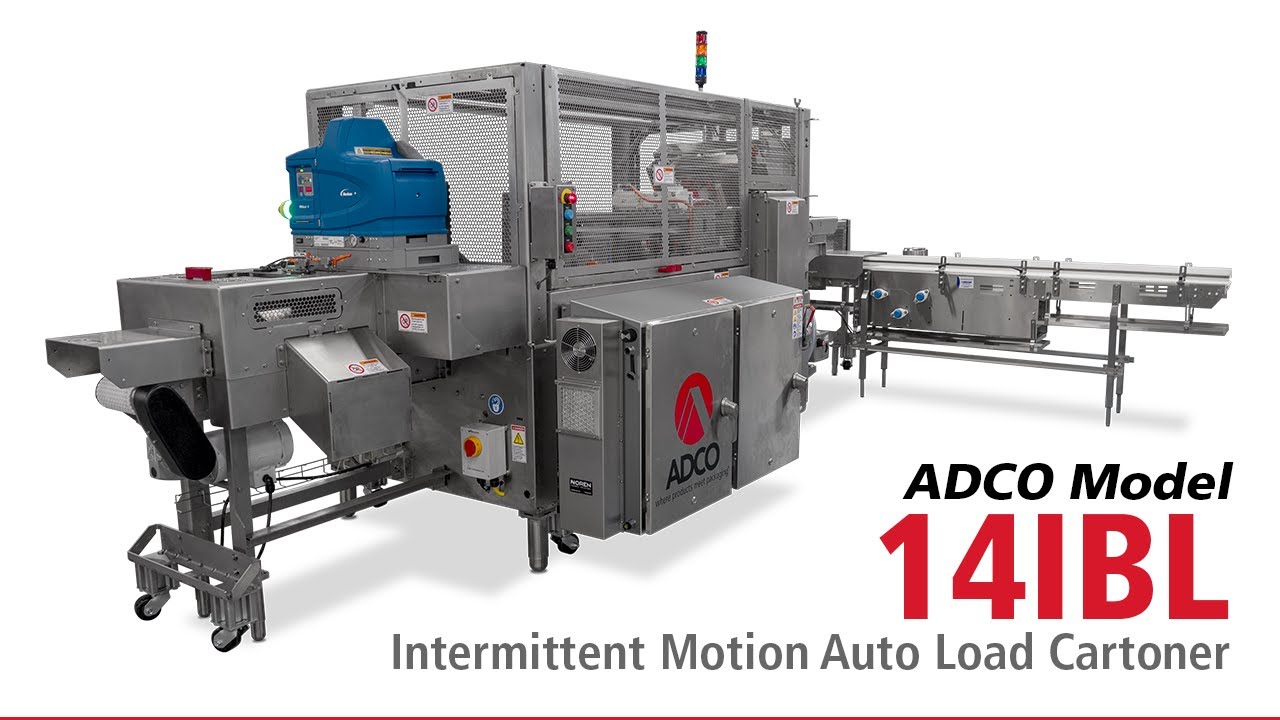 ADCO Model IBL - Intermittent Auto Load Cartoner