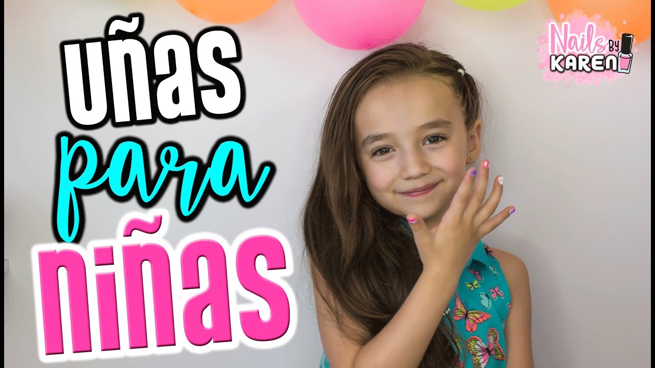 DISEÑOS de UÑAS para NIÑAS